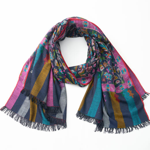 伽罗 JALO Kani（卡尼）克什米尔Pashmina羊绒围巾 商品图1