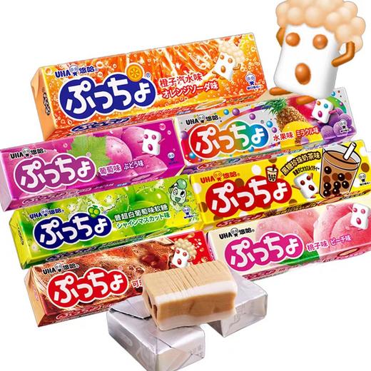 日本进口UHA 水果夹心软糖（50g） 商品图0