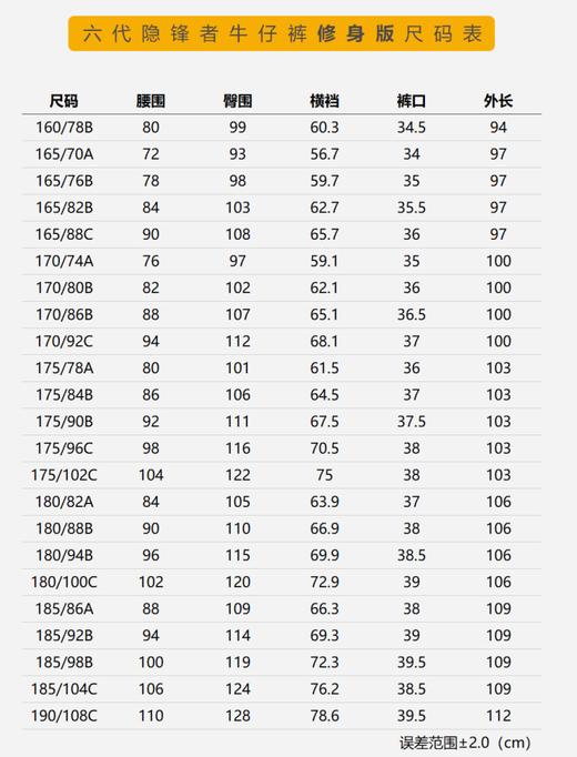 六代龙牙隐锋者cordura战术通勤修身牛仔裤B品 商品图1