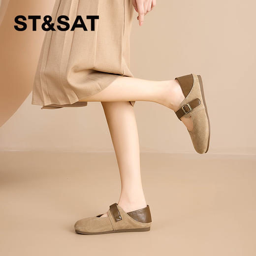 星期六休闲复古一脚蹬舒适玛丽珍勃肯SSD1111E5G 商品图3