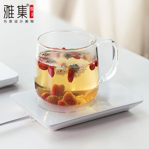 雅集电器暖见触控保温底座（雅白） 商品图1