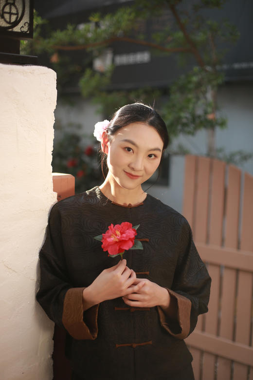 漫物记立领五盘扣圆领上衣XYS-W253 商品图4