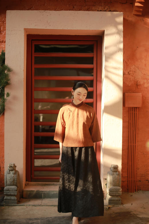 漫物记提花大摆裙XYS-w231 商品图4