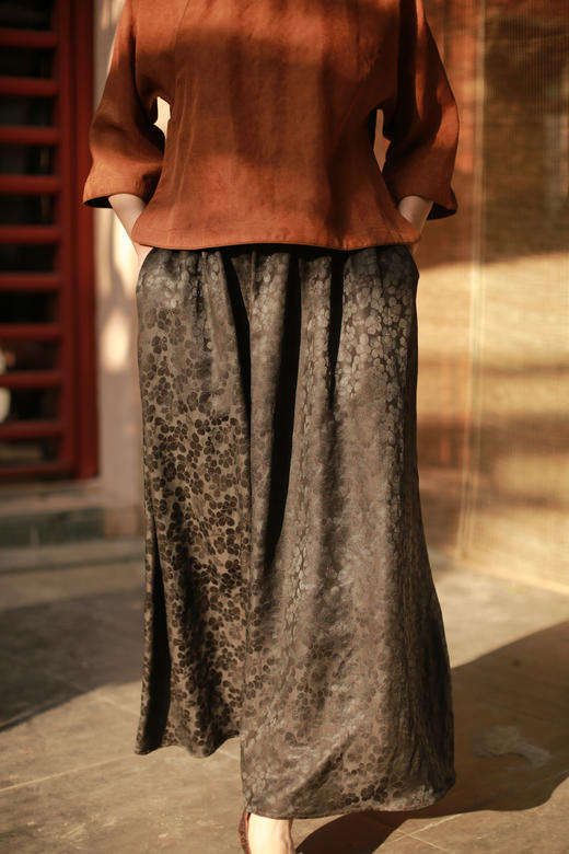 漫物记提花大摆裙XYS-w231 商品图2