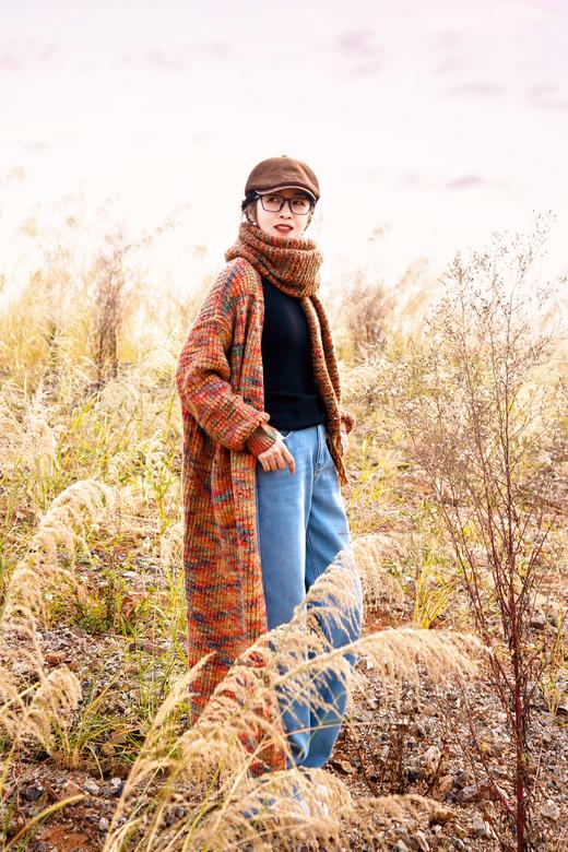 艺术感针织开衫外套 商品图0