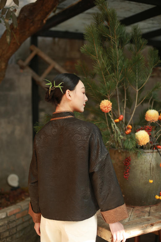 漫物记立领五盘扣立领上衣XYS-W233 商品图4