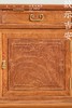 红桥红  家具严选  缅甸花梨（大果紫檀）  【282 如意素面 大办公桌】 商品缩略图3