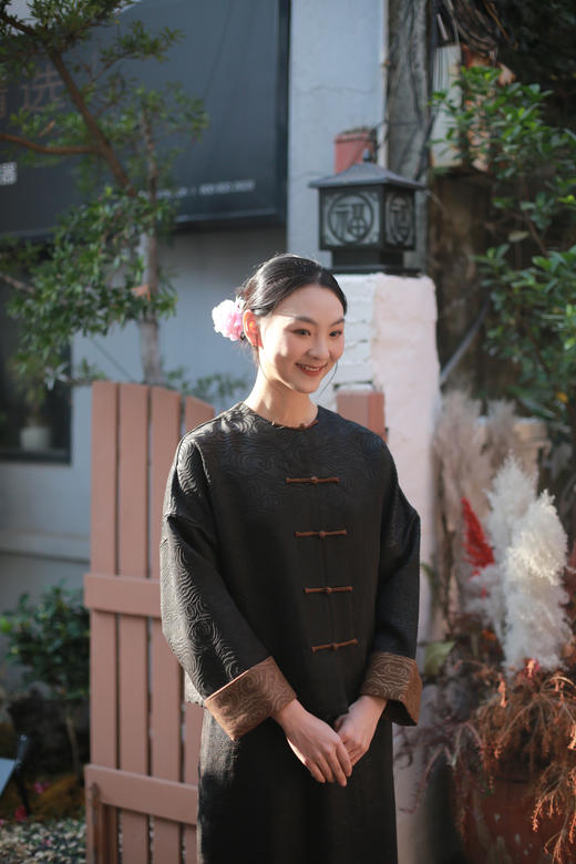 漫物记立领五盘扣圆领上衣XYS-W253 商品图5