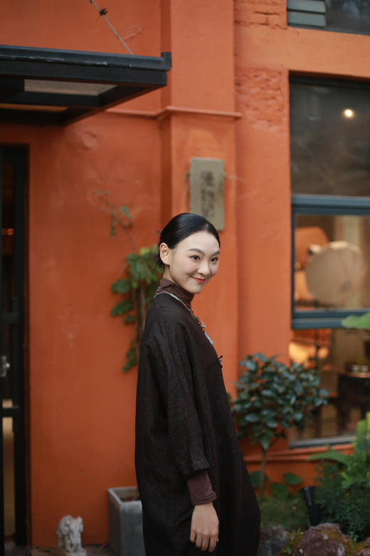 漫物记蝴蝶扣茧型外套XYS-W239 商品图5