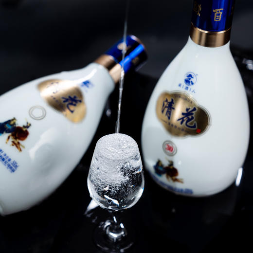 买一箱送一箱 采酒人 清花30 清香型白酒 500ml*1瓶 商品图3