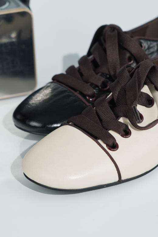 Westory2025年春季低跟圆头镂空休闲深口单鞋W25AM59091 商品图4