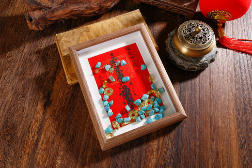 道家文创殷元帅太岁相框摆件 商品图1