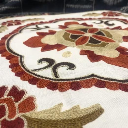 刺绣艾绒坐垫 | 合作生产 | 基地直发包邮  * Embroidery mugwort floss seat cushion 商品图4