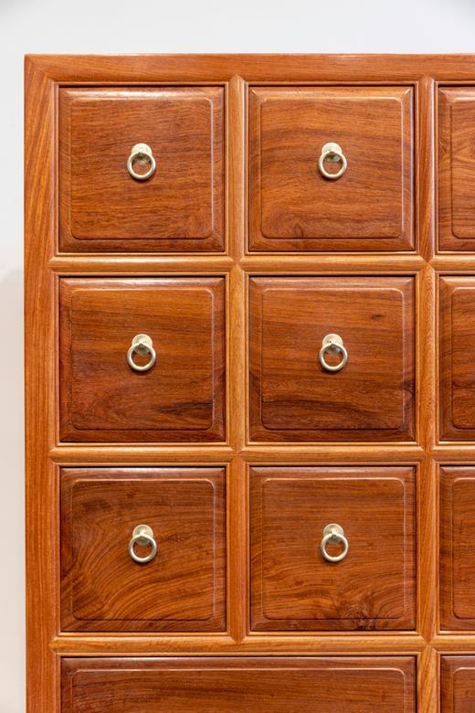 红桥红 | 家具严选  缅甸花梨（大果紫檀）【116药柜 收纳柜】 商品图2