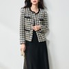 【高货sh】全新升级【铂金会员441/天猫599/差价158】(33515) 洛诗春季法式轻奢重磅绵羊毛编织千鸟格粗花呢小香风外套 商品缩略图4