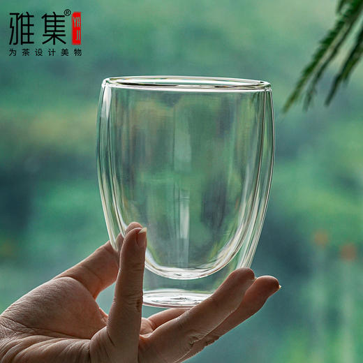 雅集玻璃杯极简杯350ml（中号） 商品图2