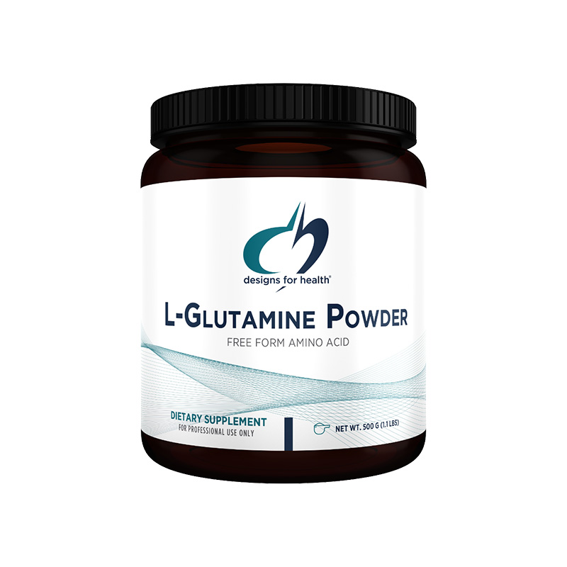 【效期至28年1月】谷氨酰胺粉剂 Designs for health   L-Glutamine Powder  250g/瓶
