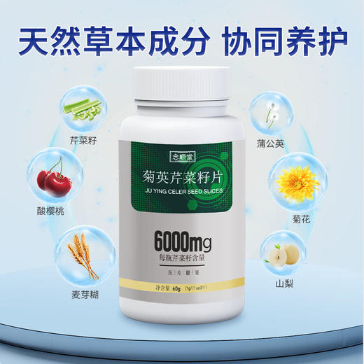 念顺堂菊英芹菜籽片平衡酸值缓解关节疼痛降低关节好平衡嘌呤 商品图1