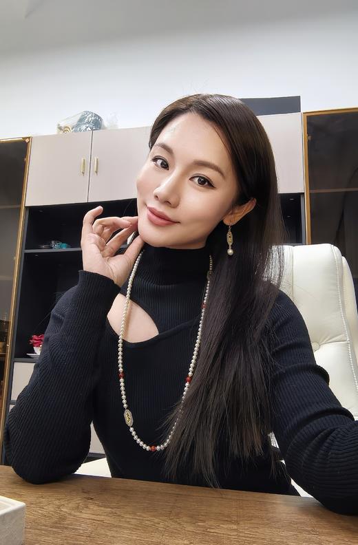 阮仕鸿运系列  S925银淡水珍珠项链  5.5-6mm   NL5.5-6HYD 商品图10