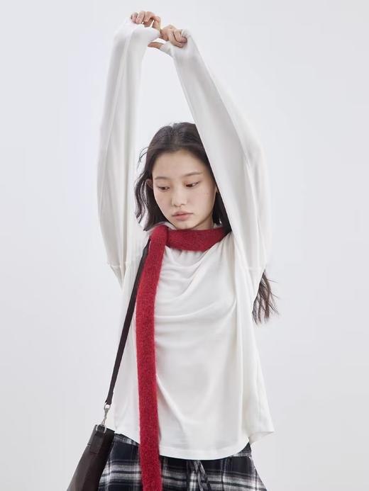 步履不停/4D12031C/羊毛柔软连帽打底衫 商品图0