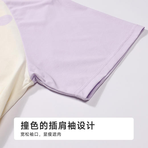 都市丽人女士特价棉质短袖套装薄32支CVC单面超值精选短袖类LHH2B4 商品图5