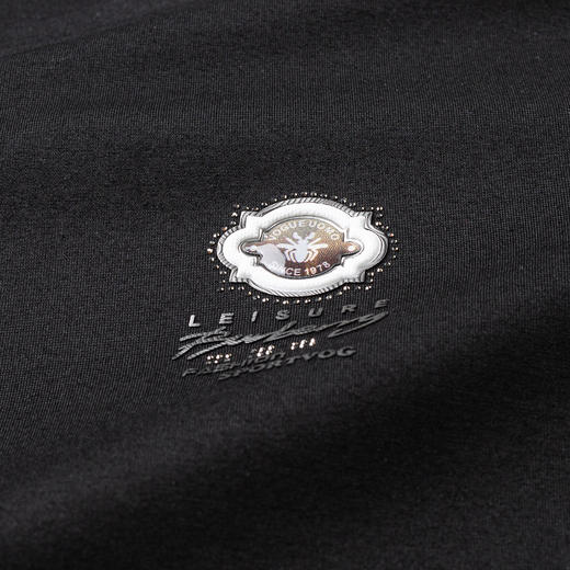 罗蒙春秋男士长袖卫衣百搭商务男士卫衣通勤休闲舒适男卫衣长袖上衣男 商品图3