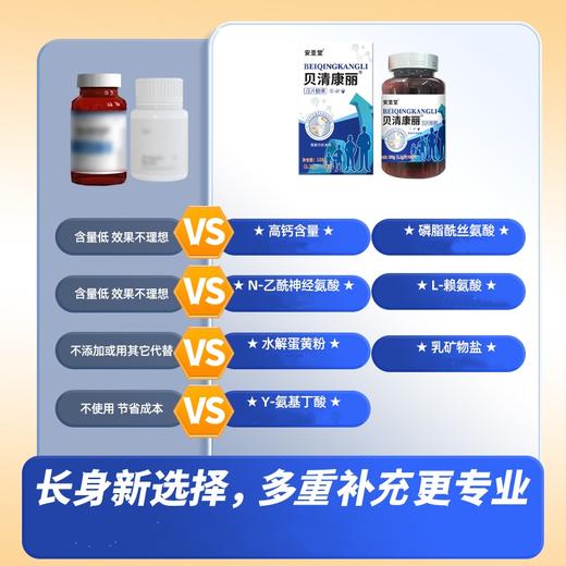 【贝清康丽】 安圣堂 青少年成年男女高素倍北轻青康丽利贝丽康清 商品图3