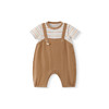 【商场同款】英氏婴儿衣服夏季透气男宝连体衣短袖假两件哈衣新款 商品缩略图4