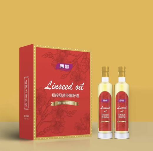 西爵亚麻籽油500ml*2 商品图0
