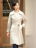 oldcolour春季新品时尚英伦风收腰显瘦通勤风衣外套女Q130414A1 商品缩略图0