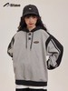 早乙女惠子saotome/STMWY243266/复古撞色连帽卫衣 商品缩略图1