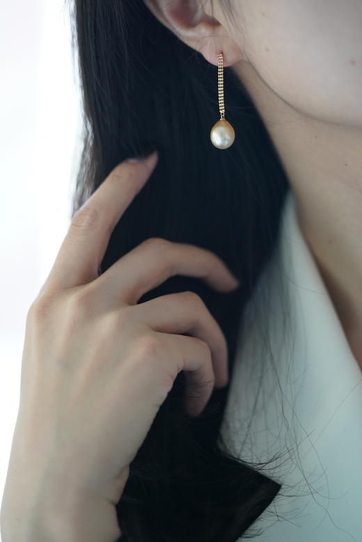 金珠耳线「三生三世」 商品图1