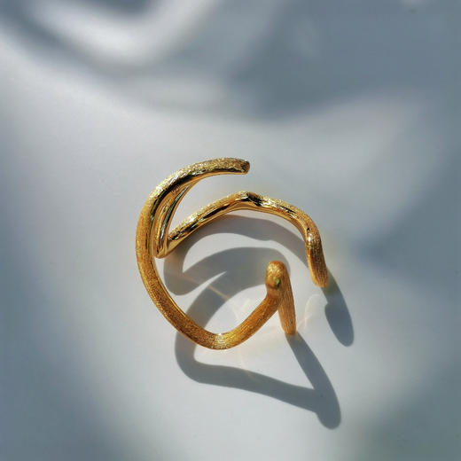 妙笔生花（心）开口戒指 商品图0