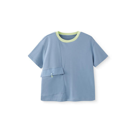 【商场同款】英氏儿童衣服夏季短袖上衣男童圆领纯棉T恤2025新款 商品图4