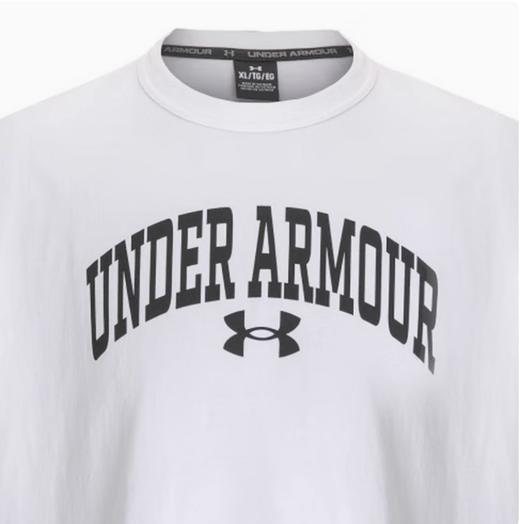 安德玛UA  APAC HALF SLEEVE WM TEE 男士运动短袖T恤 1387994-100 商品图5