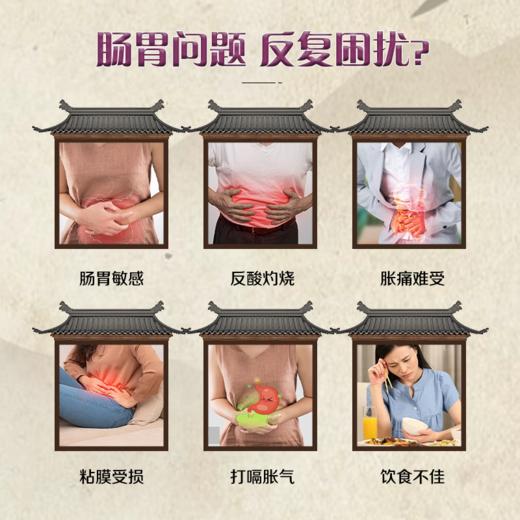 肠安胃舒宝 肠安胃舒膏吃点就胀反酸消化异常口腔异味食欲不佳 商品图1