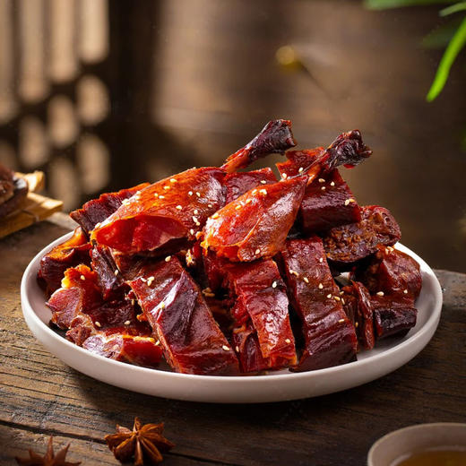 【喜乐元宵节【酱鸭】农家散养土鸭 手工酱制风干  700g/只 鲜香下饭 咸淡适中 切块蒸制25分钟即可 商品图9