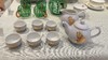 【样品清仓3折，样品仅1套】乾唐轩鱼跃龙门描金茶组（雪花白）（无原包装，介意慎拍） 商品缩略图4