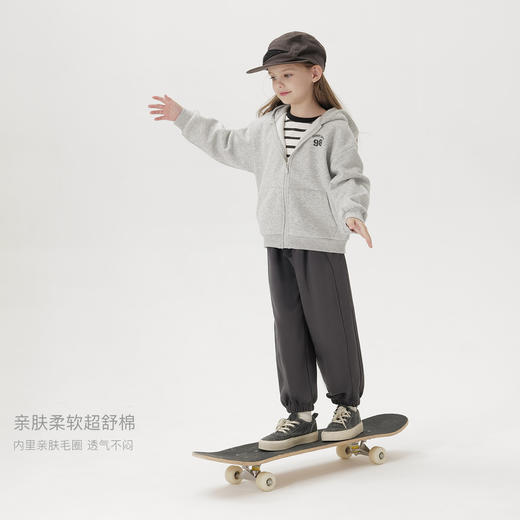 马克珍妮男女童百搭运动裤 儿童宽松束脚裤2025年春装新款250268 商品图4