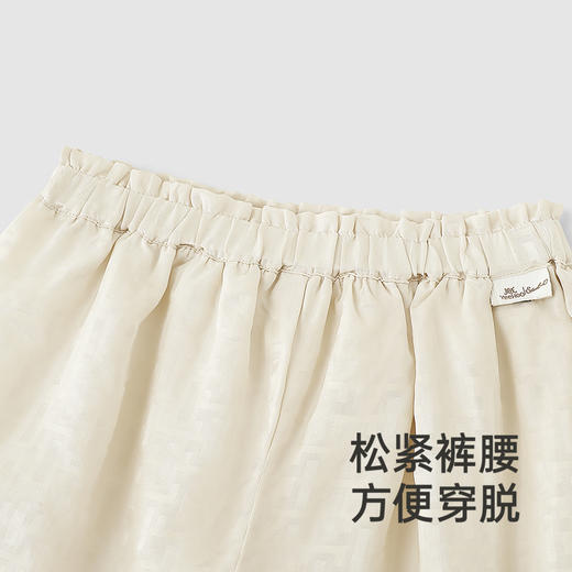 【高定系列】英氏儿童灯笼裤夏季女童休闲裤蚕丝短裤透气2025新款 商品图2