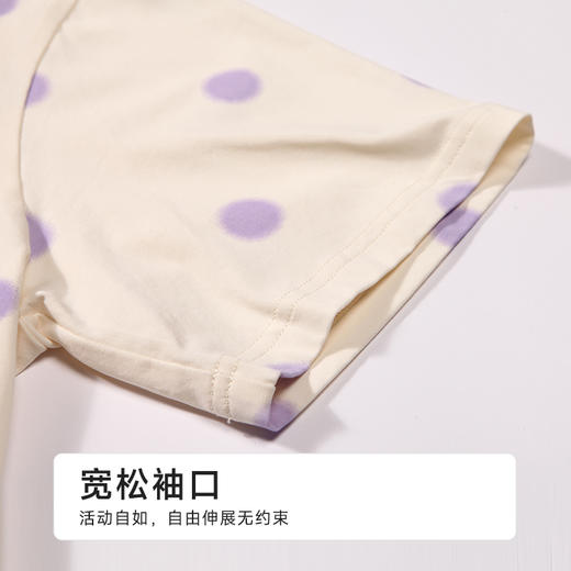 都市丽人女士棉质短袖套装薄40支TC拉架亲情蜜语短袖类LHH9B2 商品图5