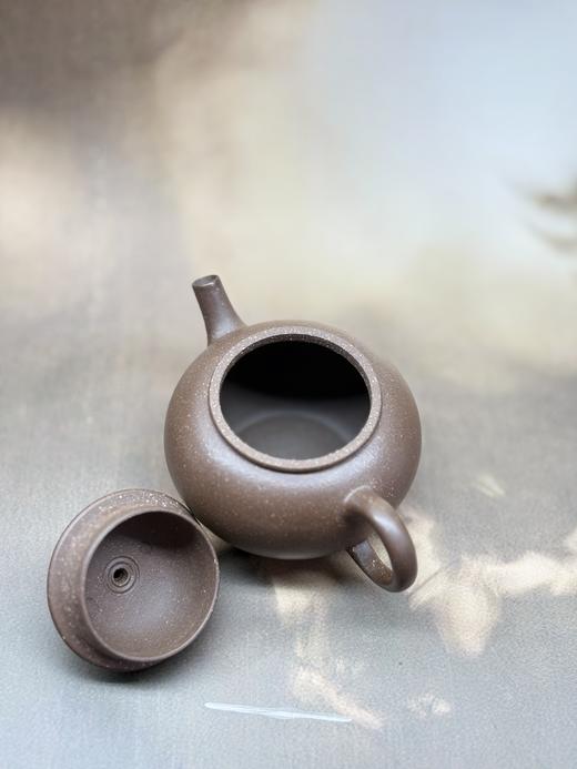 范亚平|老紫泥水平壶紫砂壶 约160ml 商品图2