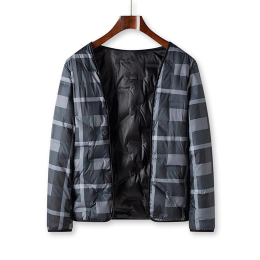 【鹅绒服】罗蒙一衣两穿老干部羽绒服男冬季加厚男士羽绒服夹克外套男 商品图3