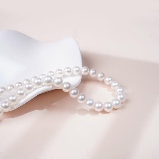 阮仕惊鸿系列  S925银淡水珍珠项链 8.3-9.3mm（4A大证） N8.3-9.3JHD 商品图1