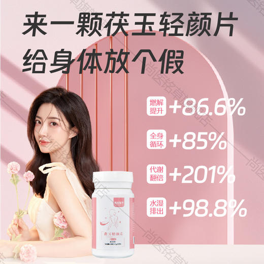 铭草茯玉片 茯玉轻颜片 认准【尚医铭草】旗舰店（昌Ji平是假冒） 商品图2