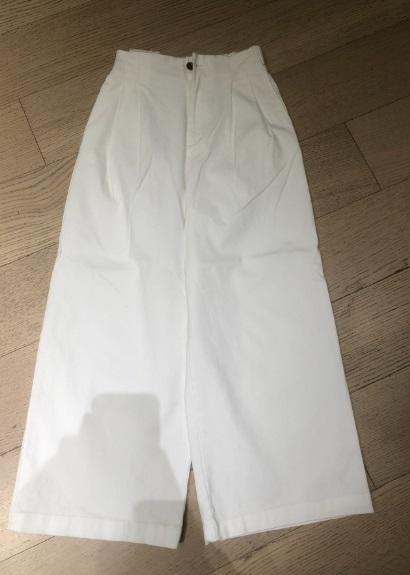 【门店同款】ENJOY春季盐貌似糖一粒扣休闲阔腿裤 160996265 商品图0