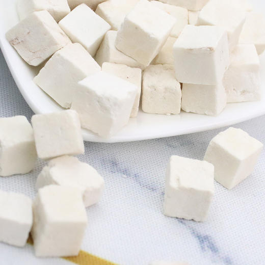 药食同源茯苓 现货500g散装手选茯苓丁茯苓块  梨花先雪 商品图1