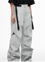 25/26YAKKY雪服腰裤 灰白+黑色