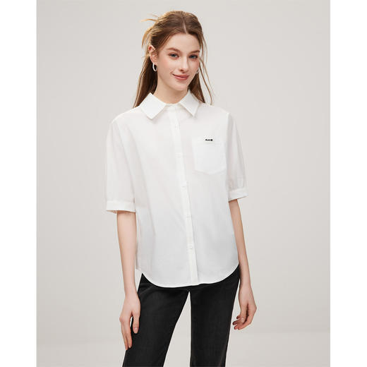 IEF/爱依服2025上衣 春季 韩版时尚甜美休闲风宽松百搭衬衫D42015 商品图1