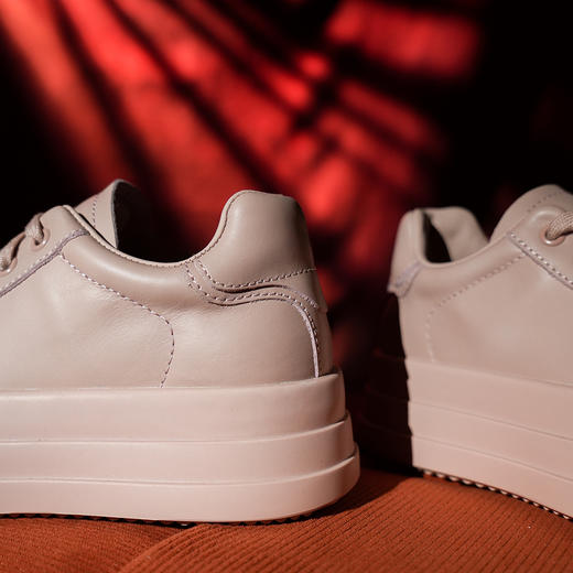 豪麟名鞋奥莱迪嘉女鞋时尚休闲鞋牛皮革DJHJA51WX020粉色  原价1960元 商品图4